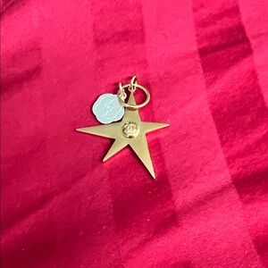 CHANEL Gold Star Pendant
